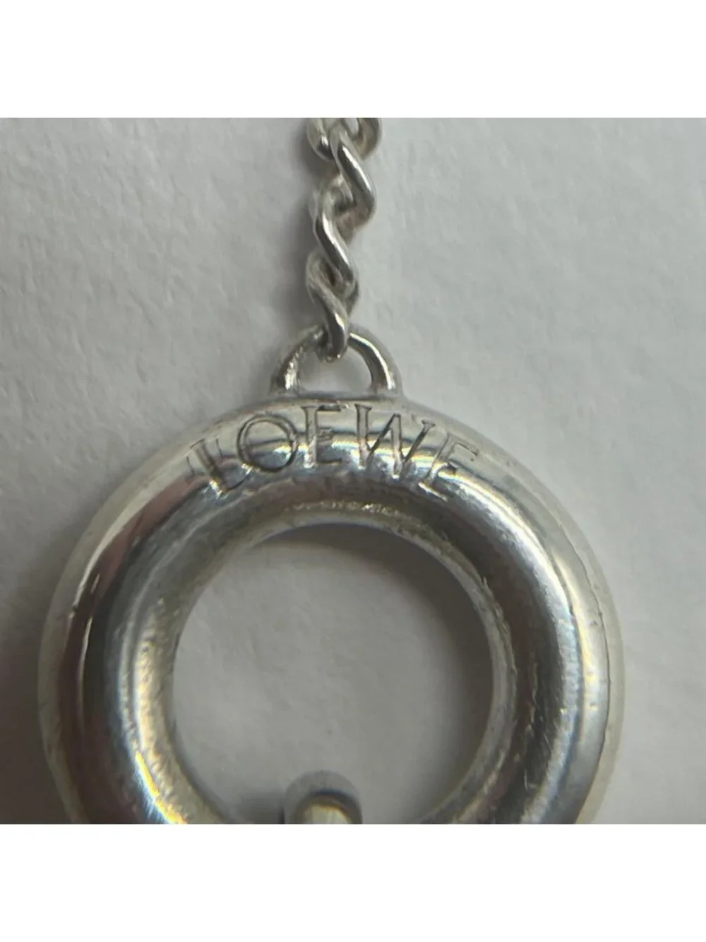 Loewe Anagram Toggle Necklace Charm